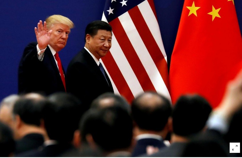 Khả năng cuộc gặp song phương Trump- Tập tại G20 là rất mong manh. Trong ảnh là cuộc gặp Trump- Tập tại Bắc Kinh năm 2017 ảnh: Getty Images