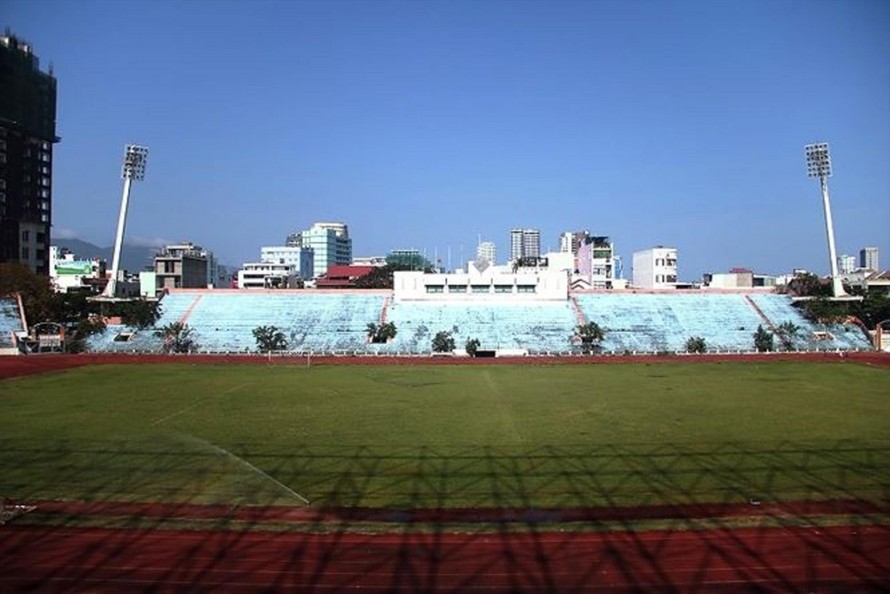 Sân vận động Chi Lăng hiện nay Ảnh: Nguyễn Thành
