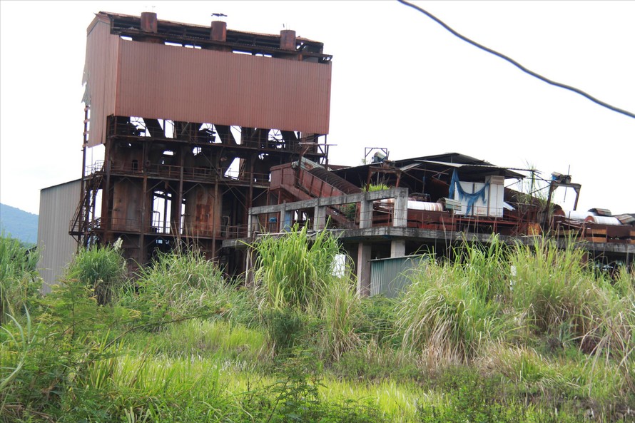 Nhà máy tuyển quặng sắt Vũ Quang bỏ hoang hơn 6 năm nay