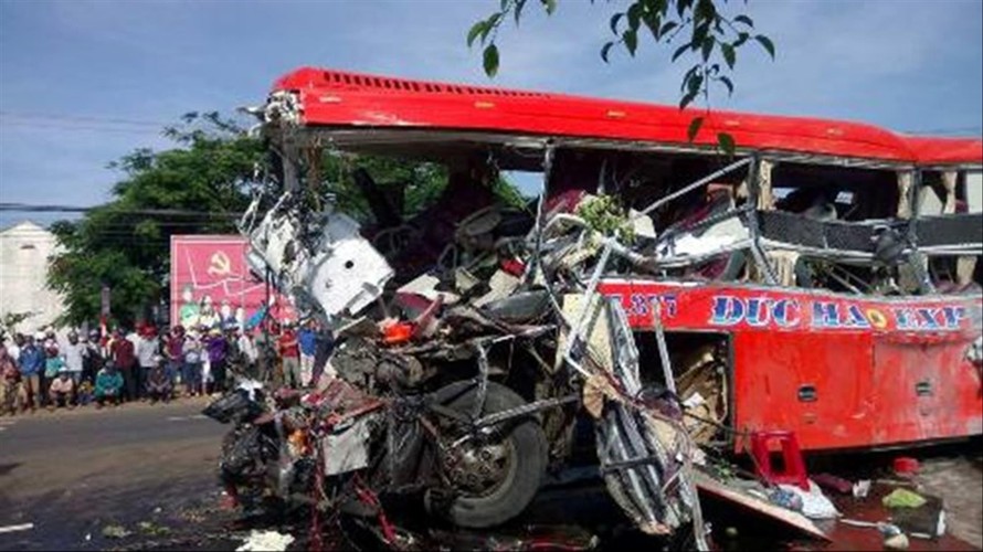 Xe khách BKS 18B-018.32 từng bị tai nạn khiến 12 người chết, sau hơn 1 năm “lột xác” với BKS 27B-004.52 lưu thông trên đường