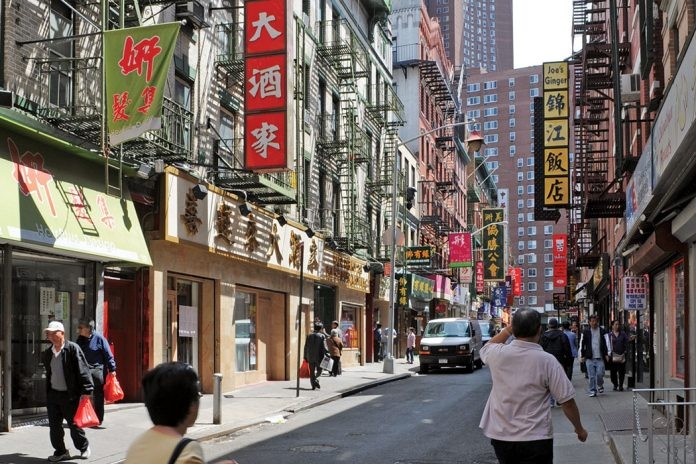Một khu phố người Hoa ở New York, Mỹ Ảnh: Business Insider 