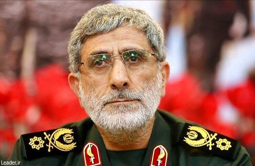 Tướng Esmail Ghaani, người vừa được Giáo chủ Khamenei bổ nhiệm thay thế ông Suleimani