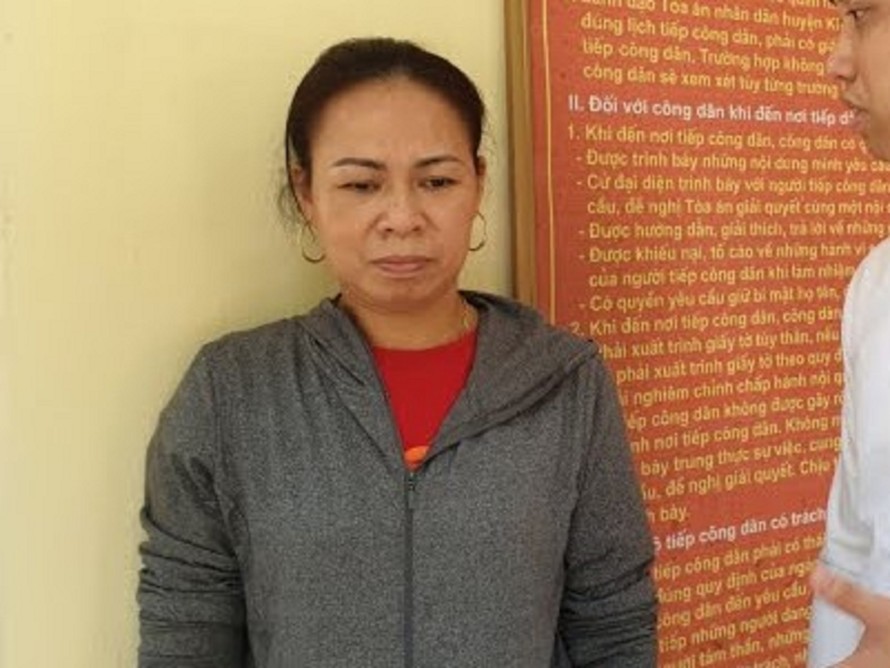 Bị cáo Trần Thị Thanh Hương
