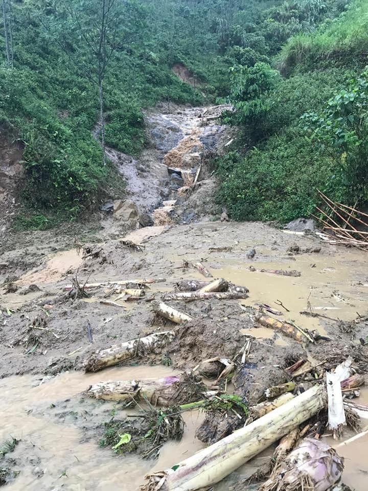 Một người chết, nhiều nhà dân bị thiệt hại do mưa lớn ở Thanh Hóa
