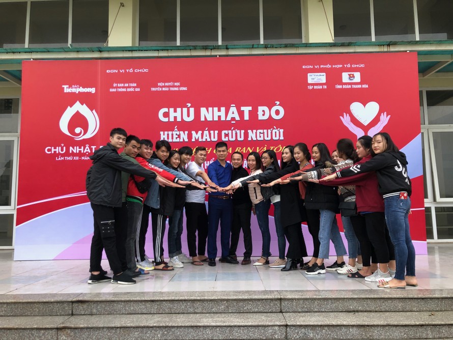 Trường Đại học Văn hoá thể thao và du lịch Thanh Hoá sẵn sàng Chủ nhật Đỏ
