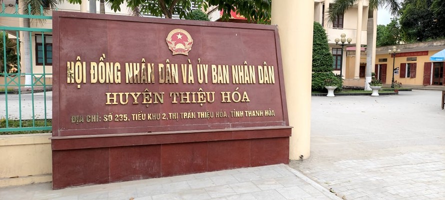 Huyện Thiệu Hoá tính khởi kiện chính quyền xã đòi khoản nợ 3,1 tỷ đồng
