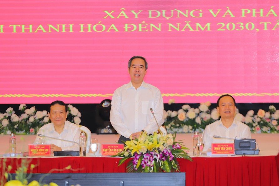 Hội thảo 'Xây dựng và phát triển tỉnh Thanh Hóa đến năm 2030, tầm nhìn đến năm 2045'