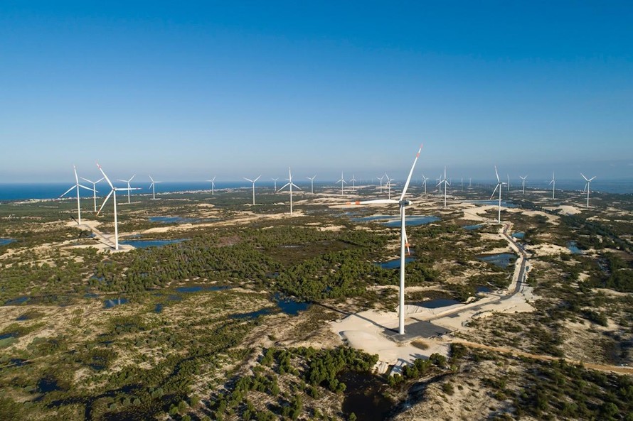 Trang trại điện gió B&T hoàn thành đi vào phát điện thương mại