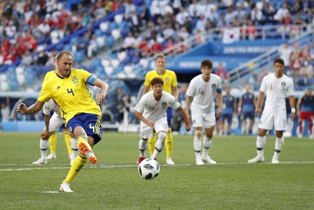 Chấm điểm trận Thụy Điển 1-0 Hàn Quốc: Vinh danh thủ quân