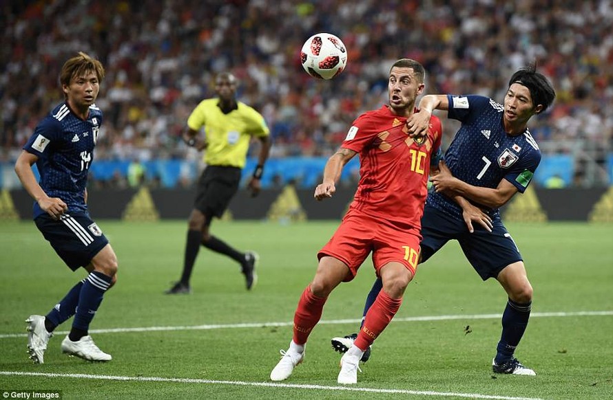 Báo chí thế giới nói gì khi Bỉ thắng ngược Nhật Bản?