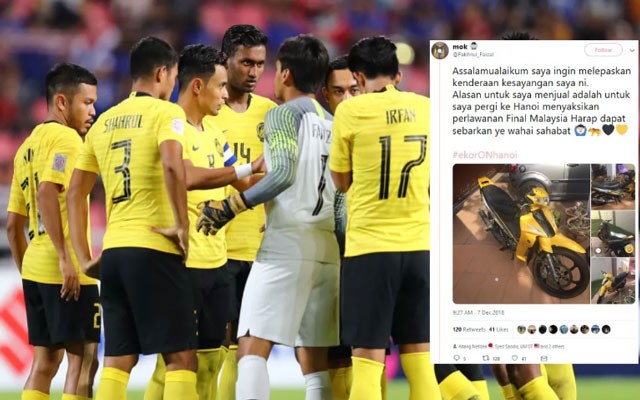 Fan Malaysia rao bán tài sản để lấy kinh phí xem trận chung kết AFF Cup 2018.