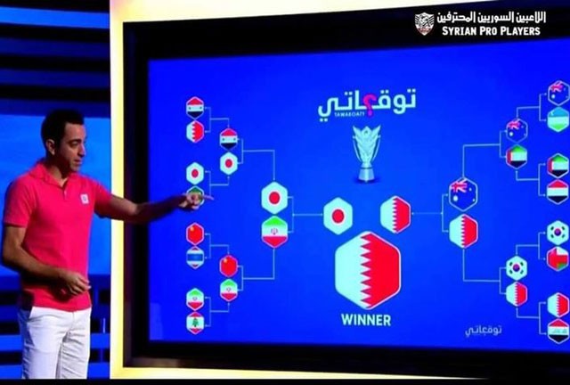 Xavi dự đoán kết quả tại Asian Cup 2019.