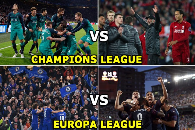 Chung kết Europa League và Champions League mùa giải này sẽ là cuộc nội chiến của các đội bóng Anh.