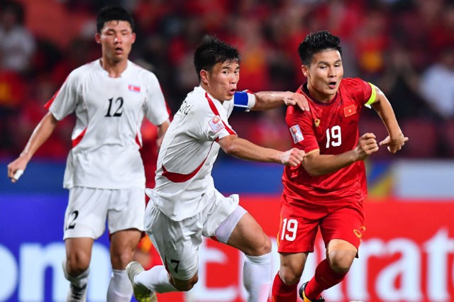 Quang Hải cùng các đồng đội đã phải nhận trận thua ngược đáng thất vọng trước U23 Triều Tiên.