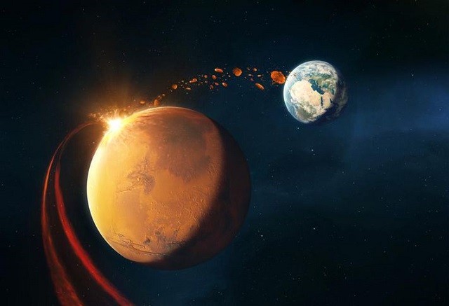 Sự sống trên Trái Đất có thể đến từ sao Hỏa