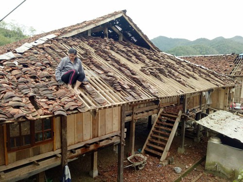 1.000 nhà dân ở Bắc Kạn hư hại do mưa đá