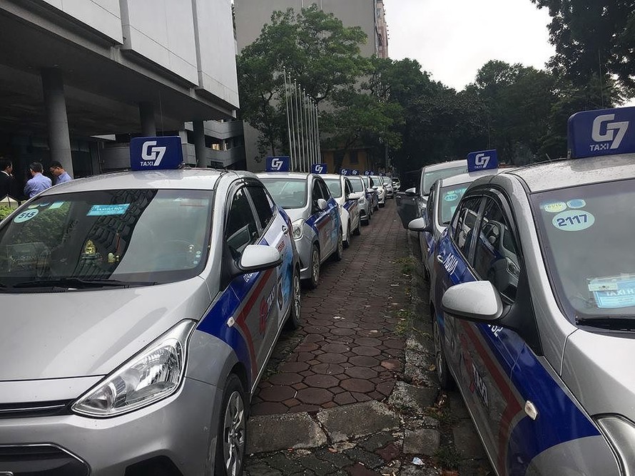 G7 hiện có số lượng đầu xe lên đến 3.000 chiếc tại Hà Nội.