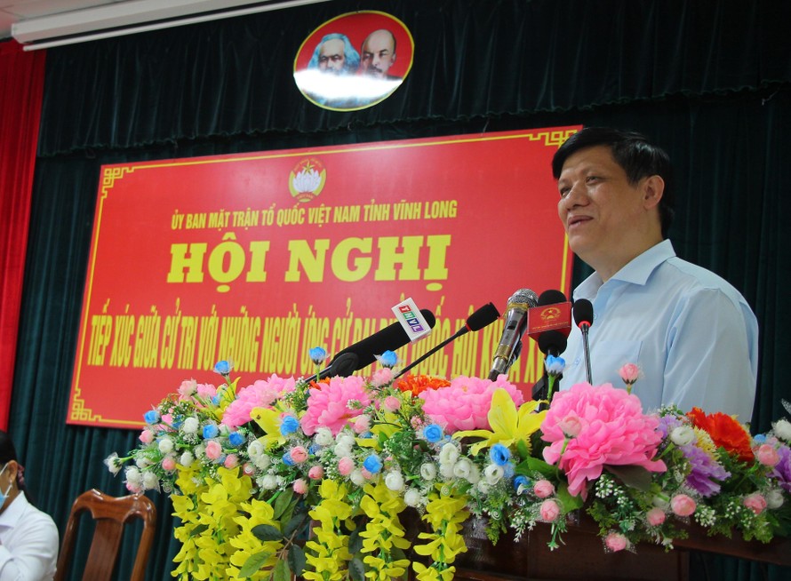 Bộ trưởng Y tế Nguyễn Thanh Long.