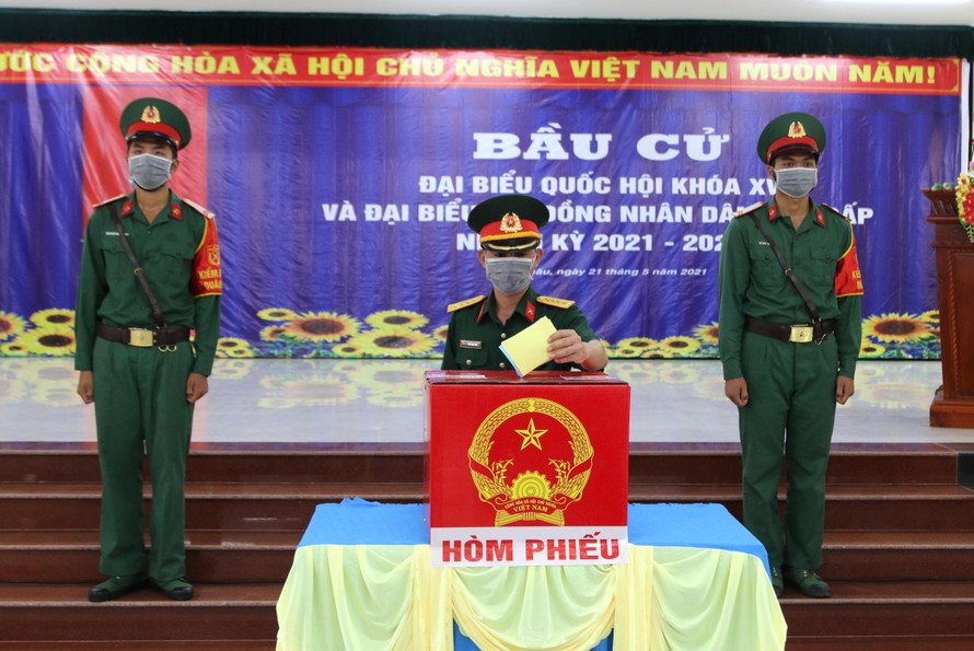 Kiên Giang: Gần 2.000 cử tri xã đảo Thổ Chu đi bầu cử sớm