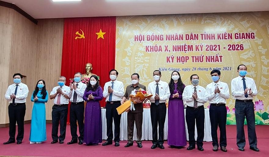 HĐND tỉnh Kiên Giang bầu các chức danh lãnh đạo chủ chốt 