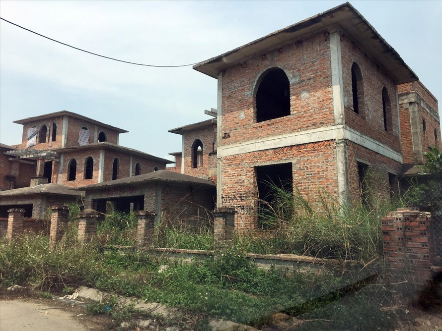 Khu đô thị Nam An Khánh của Sudico bỏ hoang Ảnh: Như Ý