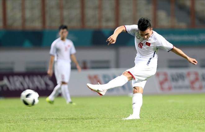 Quang Hải hiện thu hút được nhiều sự chú ý từ nước ngoài sau 2 giải đấu thành công tại U23 châu Á và Asiad 2018. Ảnh: VSI.