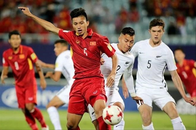 Văn Hậu sẽ tăng cường​sức mạnh cho U19 Việt Nam ảnh: VSI