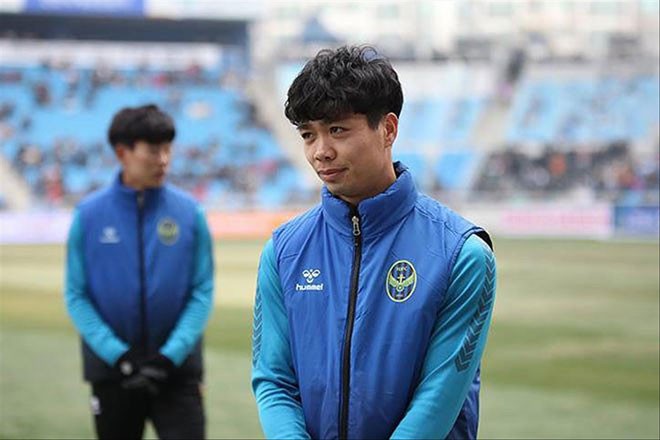 Công Phượng ghi cú đúp cho Incheon United ở trận đấu tập