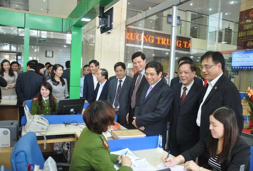 Mô hình Trung tâm hành chính công của Quảng Ninh đang phát huy tác dụng lớn đối với người dân và doanh nghiệp