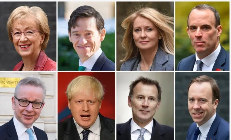 8 ứng cử viên tranh cử Chủ tịch đảng Bảo thủ và Thủ tướng AnhẢnh: The Guardian