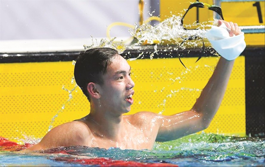 Huy Hoàng trở thành VĐV Việt Nam đầu tiên đạt chuẩn A tham dự Olympic 2020. Ảnh: CTV 