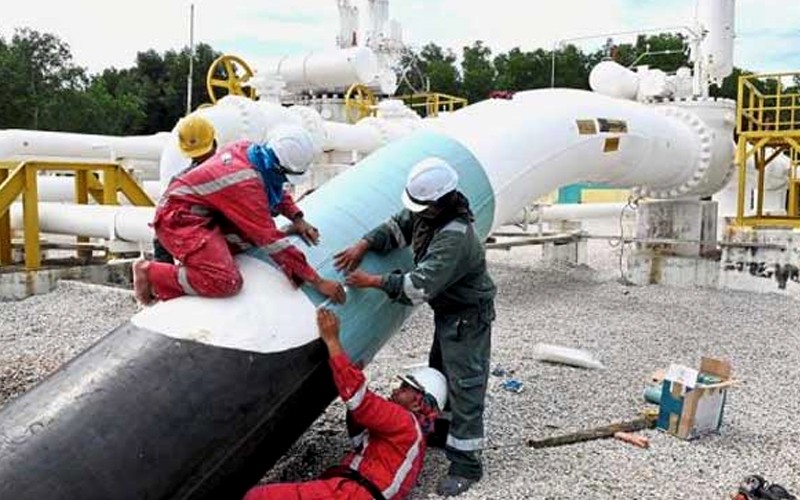 Dự án đường ống dẫn khí ở bang Sabah của Malaysia Ảnh: Borneo Today