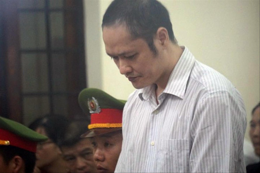 Bị cáo Vũ Trọng Lương tại tòa Ảnh: Nguyễn Hoàn