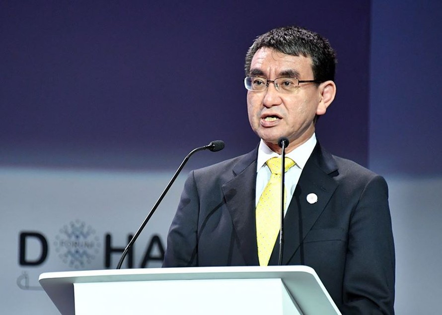 Bộ trưởng Quốc phòng Nhật Bản Taro Konoảnh: Mofa Japan