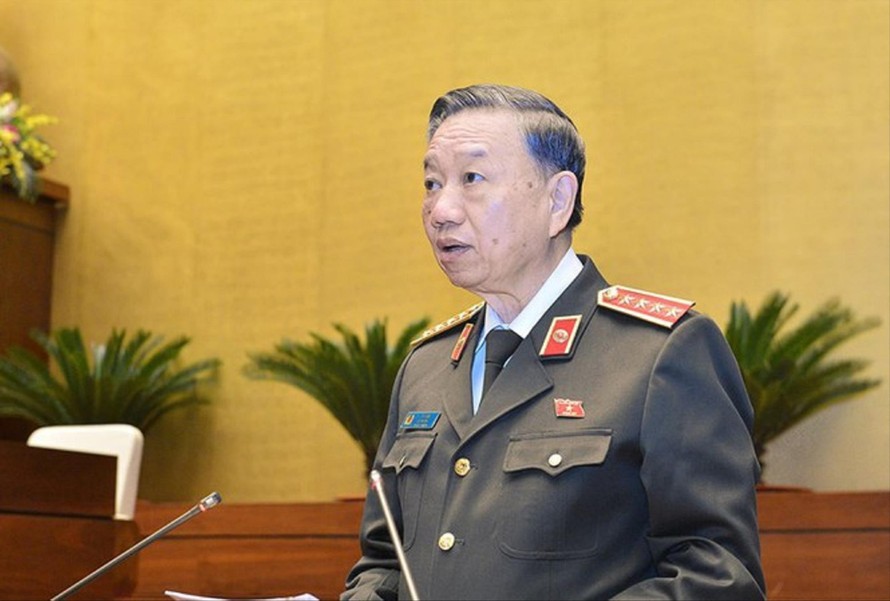 Đại tướng Tô Lâm - Bộ trưởng Bộ Công an 