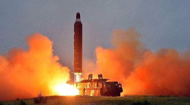 Triều Tiên tuyên bố vụ thử ICBM thành công. Ảnh: Reuters