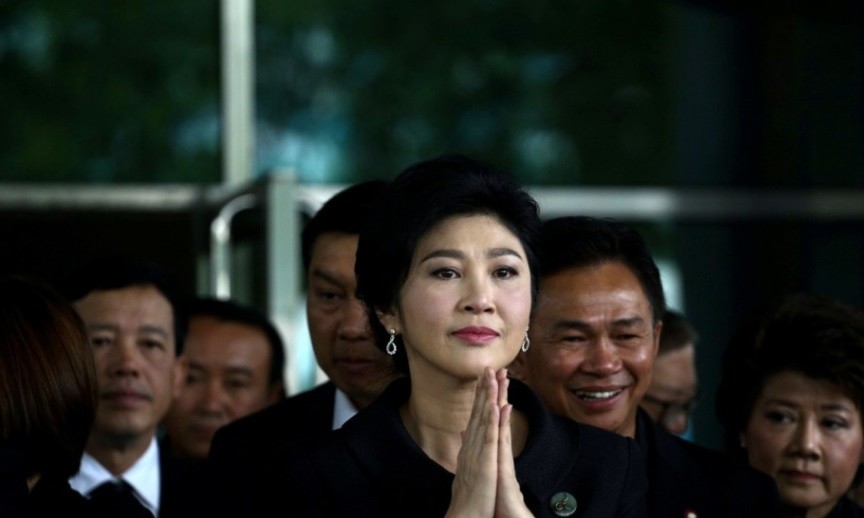 Cựu Thủ tướng Thái Lan Yingluck Sinawatra sẽ bị phạt 1 tỷ USD vì chương trình trợ cấp lúa gạo. Ảnh: SCMP
