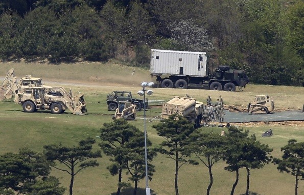 Các chuyên gia Mỹ nhận định, tên lửa phòng thủ tầm cao giai đoạn cuối THAAD của Mỹ đặt tại Seoul vẫn chưa đủ để đánh chặn tên lửa của Triều Tiên. Ảnh: SCMP