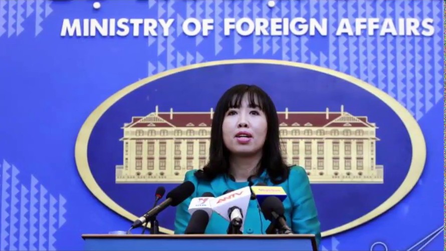 Người phát ngôn Bộ Ngoại giao Lê Thị Thu Hằng lên tiếng về báo cáo của Mỹ về tình hình tự do tôn giáo quốc tế năm 2017, trong đó có Việt Nam.