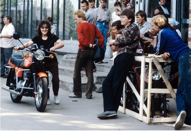 Những tay chơi xe máy Nga những năm 80 của thế kỷ trước