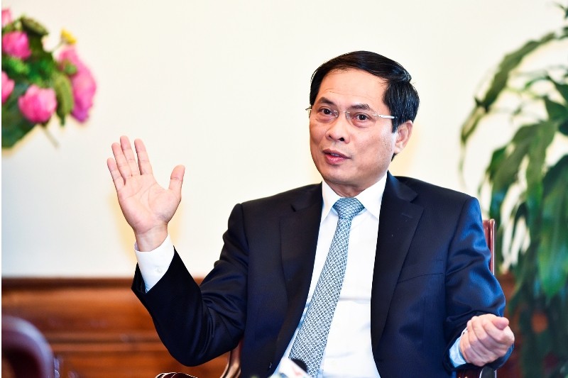 Thứ trưởng thường trực Bộ Ngoại giao,Trưởng Ban tổ chức Hội nghị WEF ASEAN 2018 Bùi Thanh Sơn. (Nguồn: BNG)
