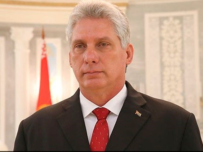 Chủ tịch Cu Ba Miguel Mario Diáz Canel Bermúdez là người kế nhiệm Chủ tịch Raul Castro lãnh đạo đất nước Cuba. Ảnh:Cubatv