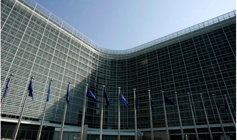 Trụ sở ủy ban châu Âu tại Brussels,Bỉ, nơi vừa đưa ra danh sách các quốc gia rửa tiền. Ảnh: Getty Images.