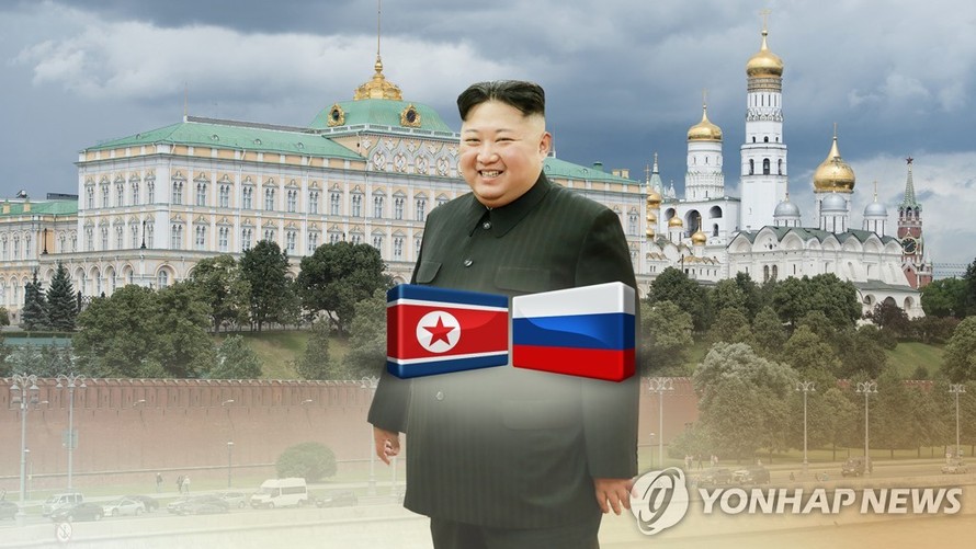 Sau chuyến thăm chính thức Việt Nam, nhà lãnh đạo Triều Tiên Kim Jong-un được cho là sẽ thăm Nga. Ảnh minh họa của Yonhap