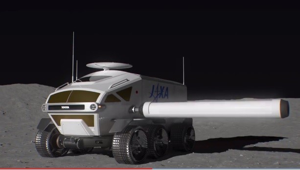 Mô hình xe hơi sẽ du hành trên mặt trăng vào năm 2029 của Nhật Bản.