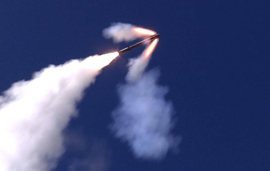 Tên lửa hành trình thế hệ mới của Nga có thể đạt tầm xa hơn 80km. Nguồn: Bộ Quốc phòng Nga cung cấp.