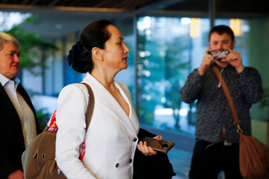 Bà Mạnh Vãn Châu xuất hiện tại tòa án tối cao Vancouver ngày 30/9.