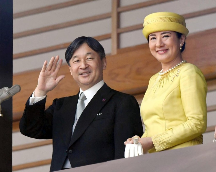 Nhật hoàng Naruhito và hoàng hậu Masuko.