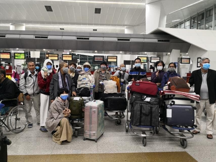 Hơn 200 công dân Việt đã rời Ấn Độ về Việt Nam rạng sáng 22/3.