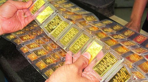 Giá vàng SJC tăng mạnh theo vàng thế giới